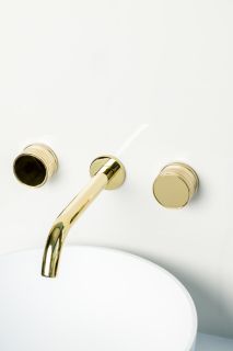 Встраиваемый смеситель для раковины Boheme Prestige 152-2-G-PR золото